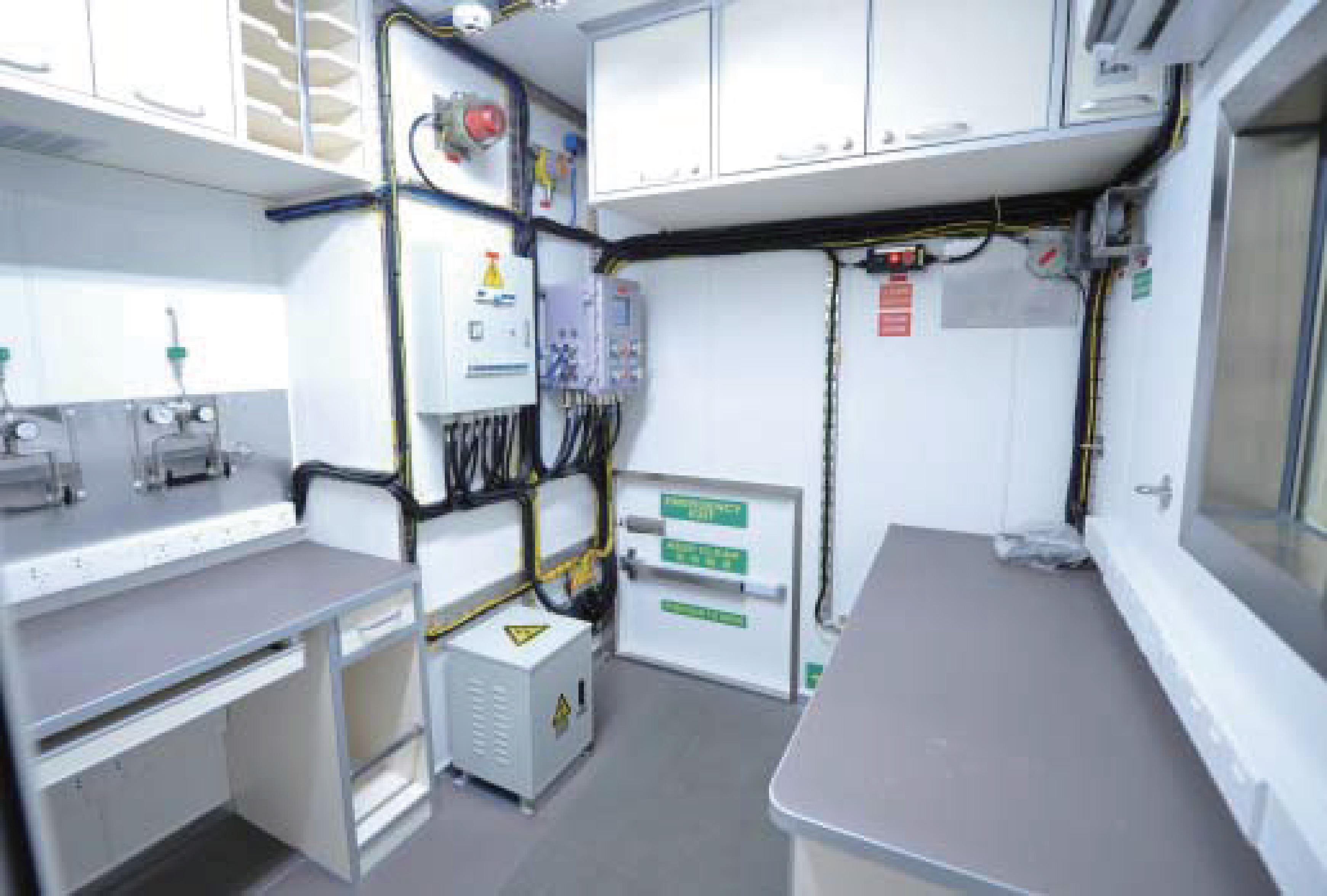 Industrial enclosure engineering view